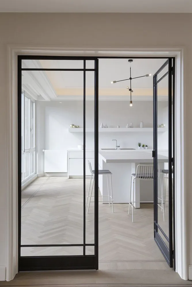 Modern Minimalist Living Room Design for a Boutique Hotel Chain Owner