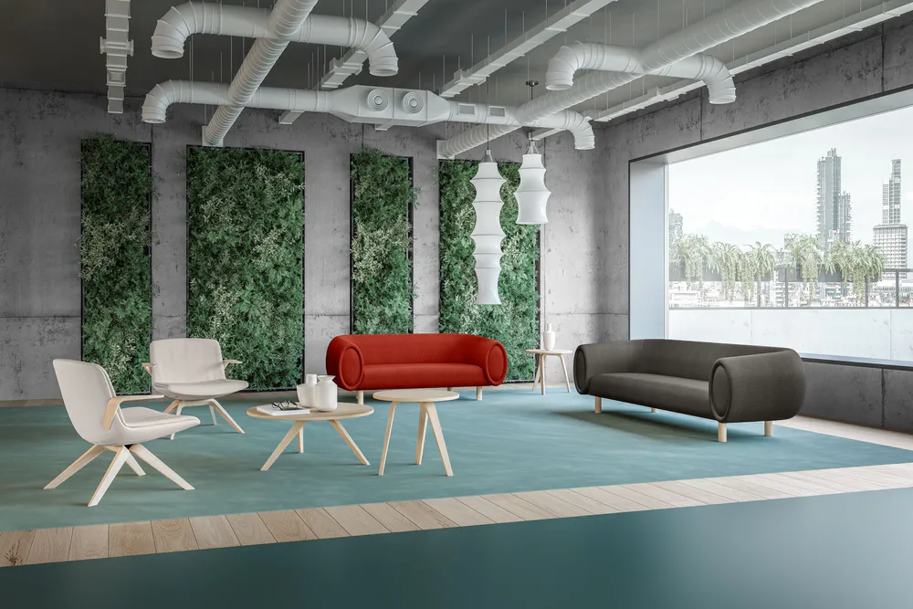 Modern Penthouse Living Room Design for a Growing Family