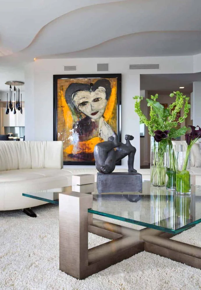 Modern Bauhaus Living Room