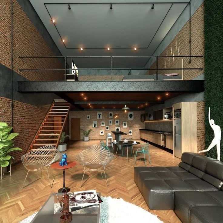 Chic Rustic Modern Penthouse Retreat