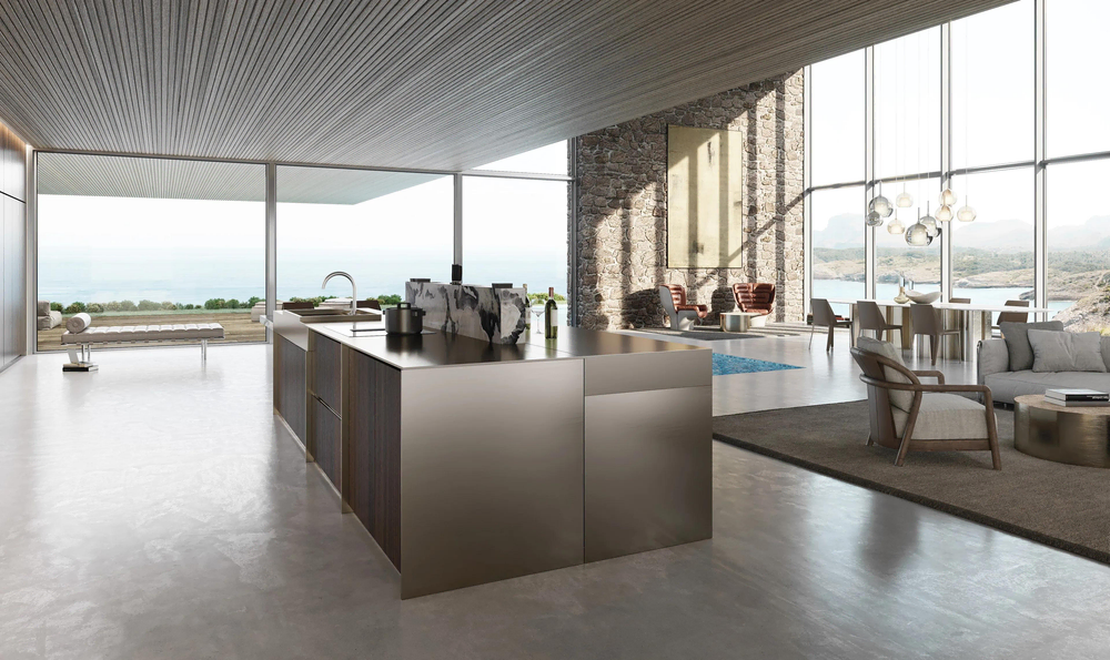 Chic Outdoor Bar for Luxurious Living