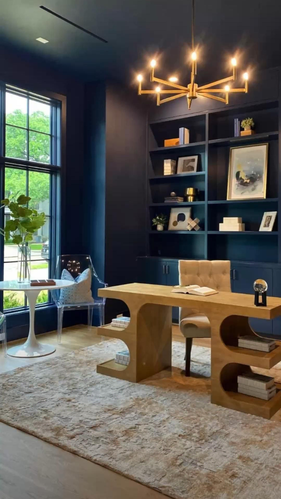 Elegant Mid-Century Modern Living Room