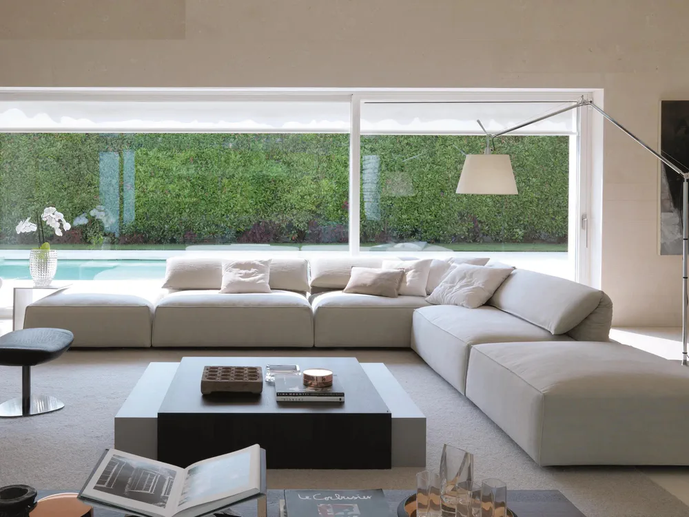 Modern Minimalist Living Room Design for Hygge Inspired Eco-Friendly Compact Urban Dwelling