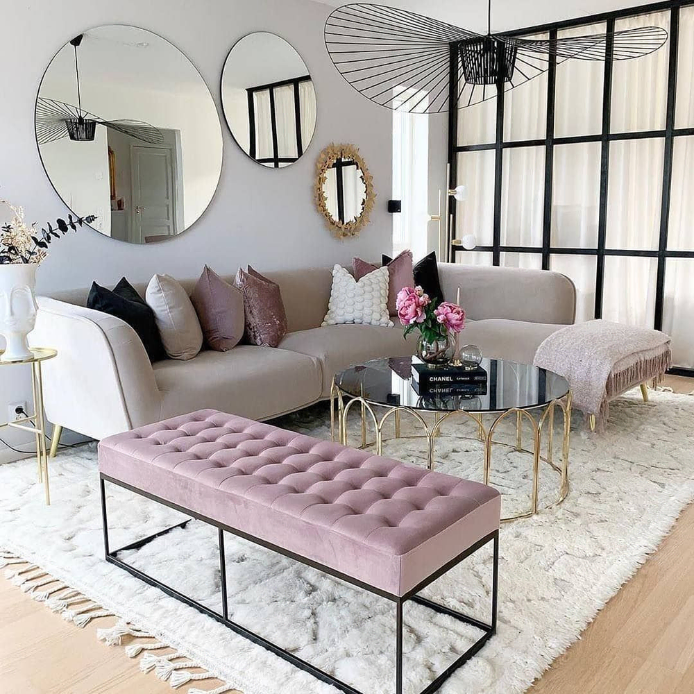 Elegant Industrial Living Space Transformation