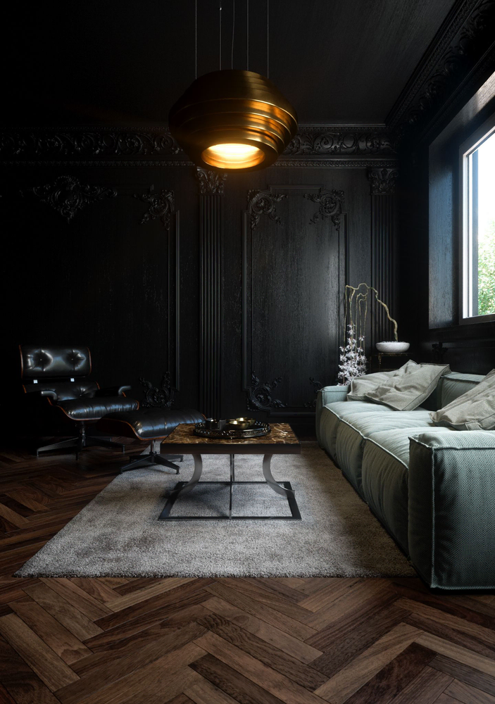 Sophisticated Eco-Luxury Living Room Makeover