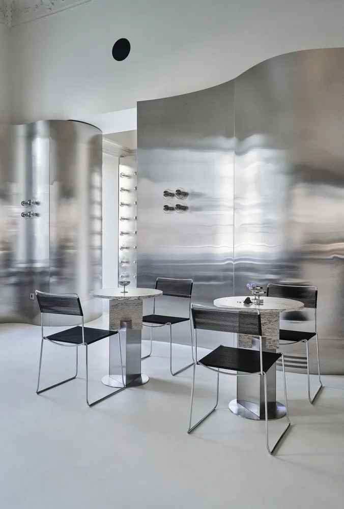 Modern cafeteria design for aging in place