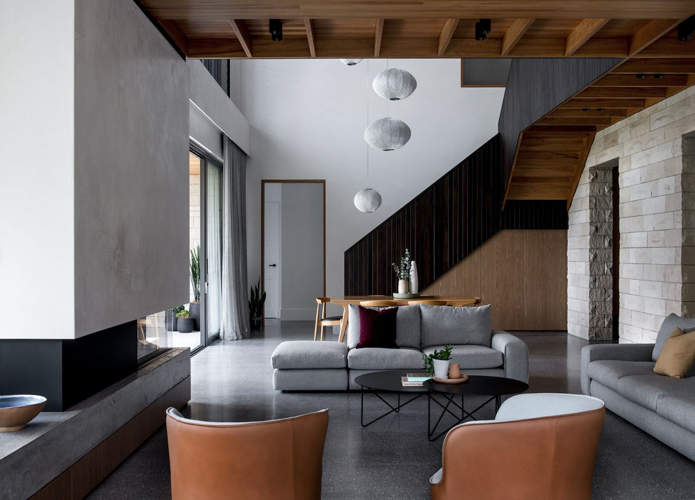 Modern Elegance Living Room