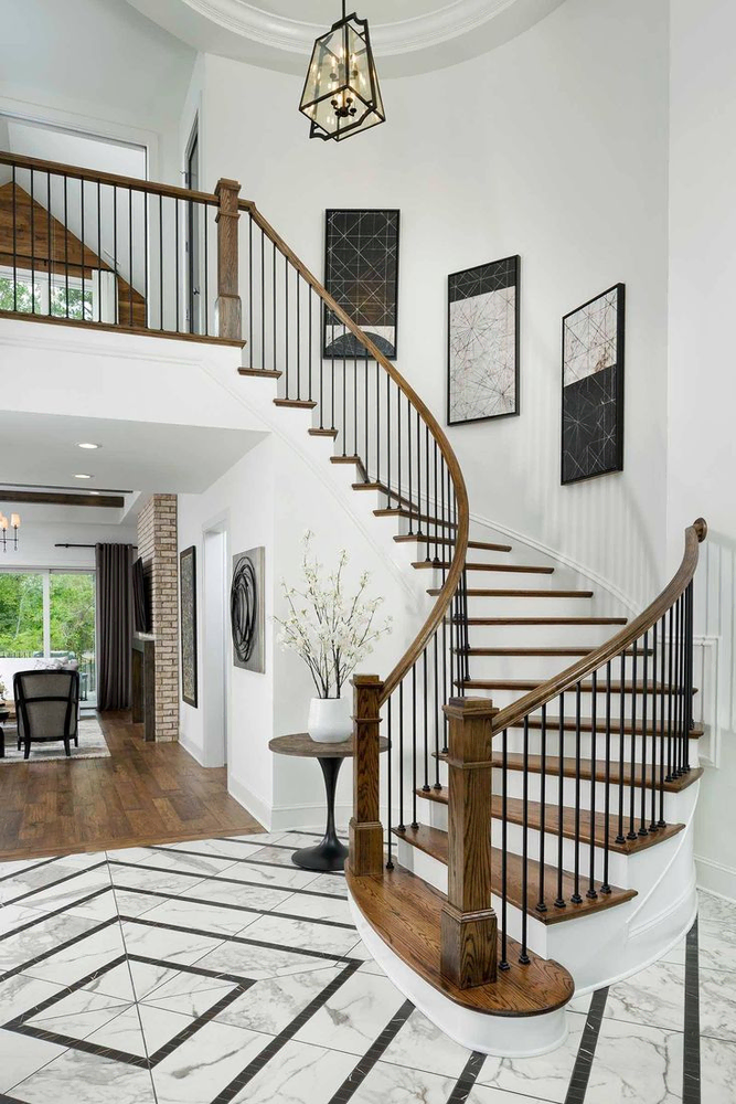 Modern Foyer Design with Sustainable and Eco-Friendly Solutions