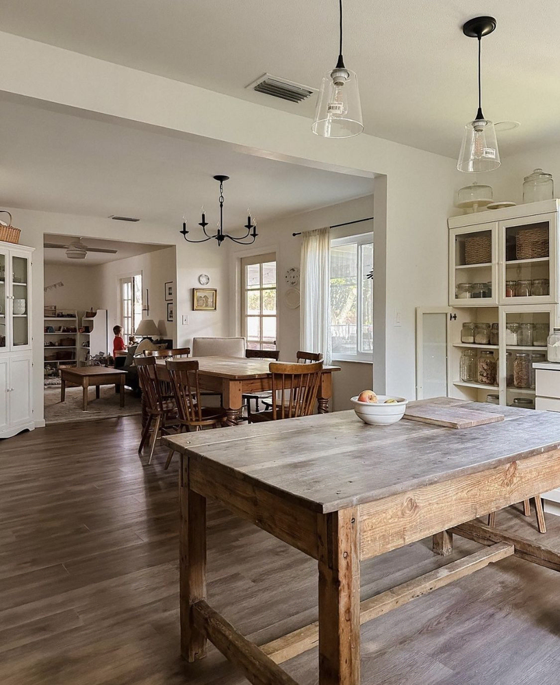 Modern Rustic Castle Dining Room