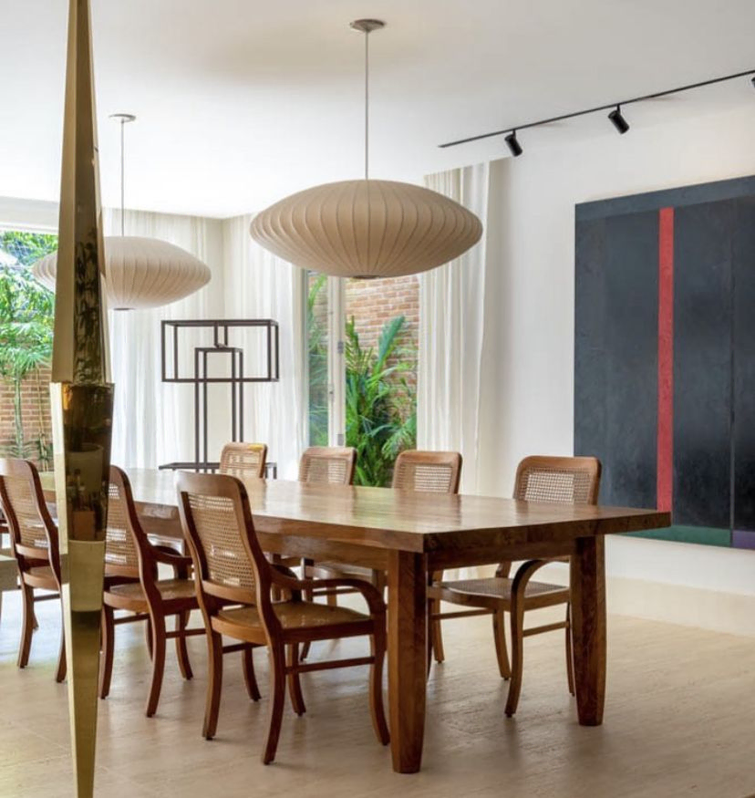 Mid-Century Modern Dining Elegance