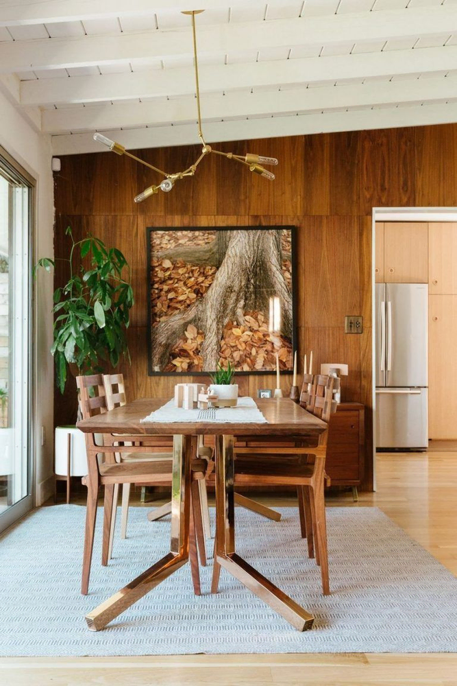 Mid-Century Elegant Living Space