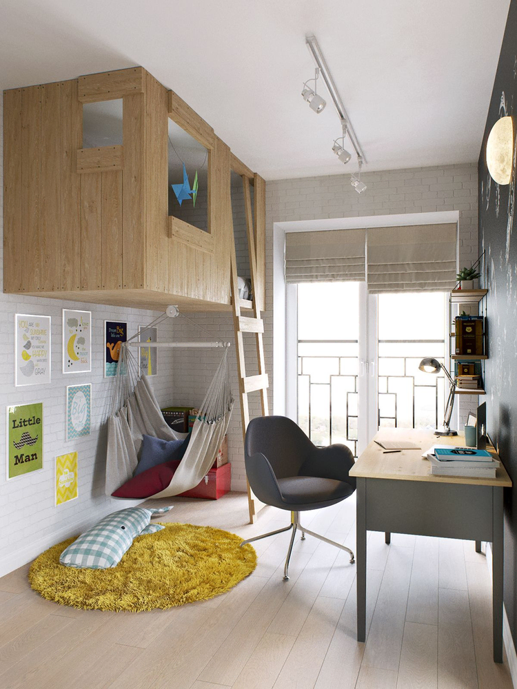 Modern Parisian Home Office with Sustainable Design