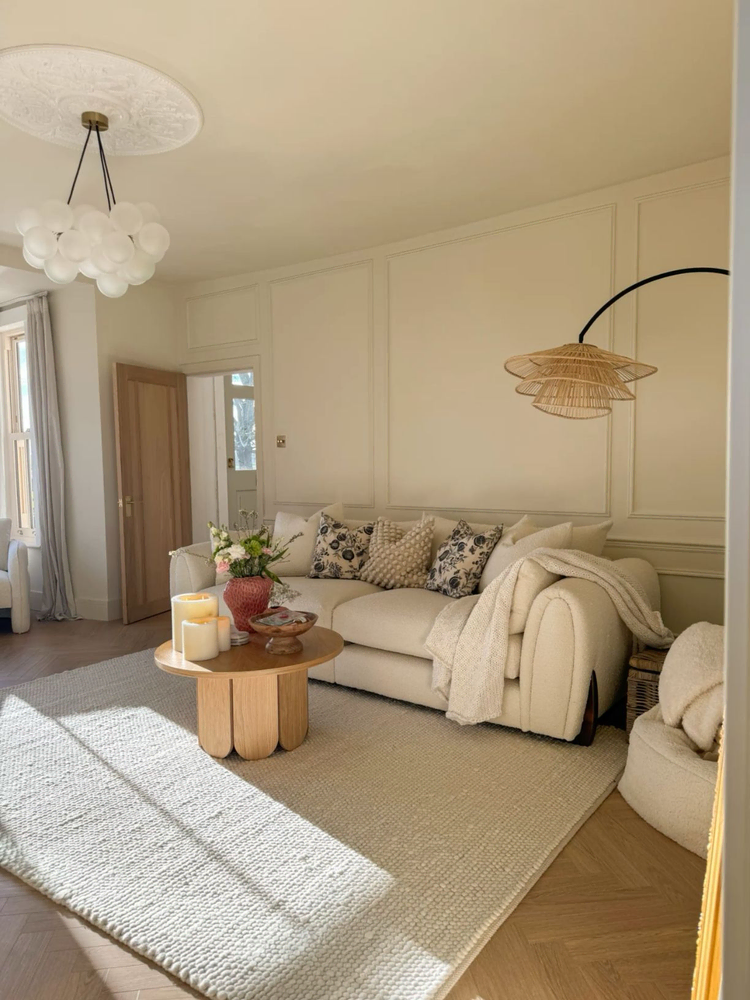 Serene Japanese Minimalism Living Room