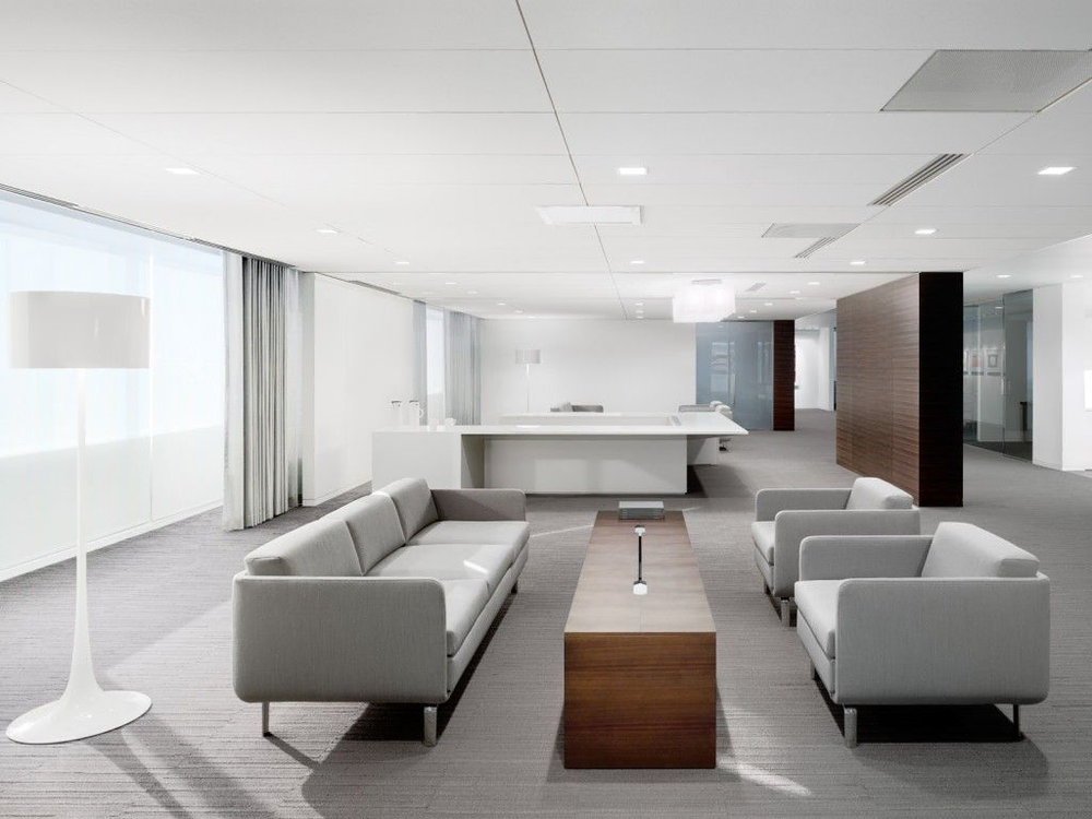Modern Lobby Design: Maximizing Storage in a Minimalist Design