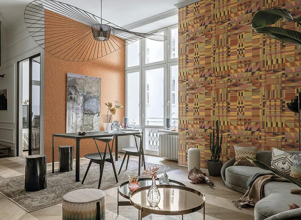Eco-Boho Living Room Elegance