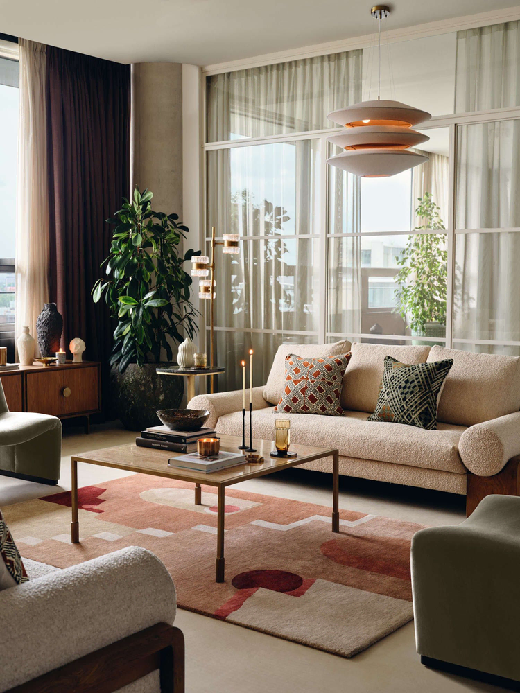 Eclectic Modern Living Room