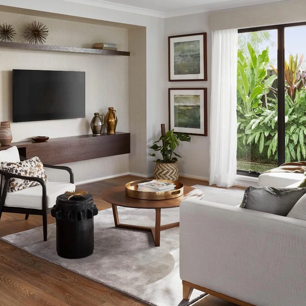 Modern Eco-Friendly Living Room Design for a Venture Capitalist