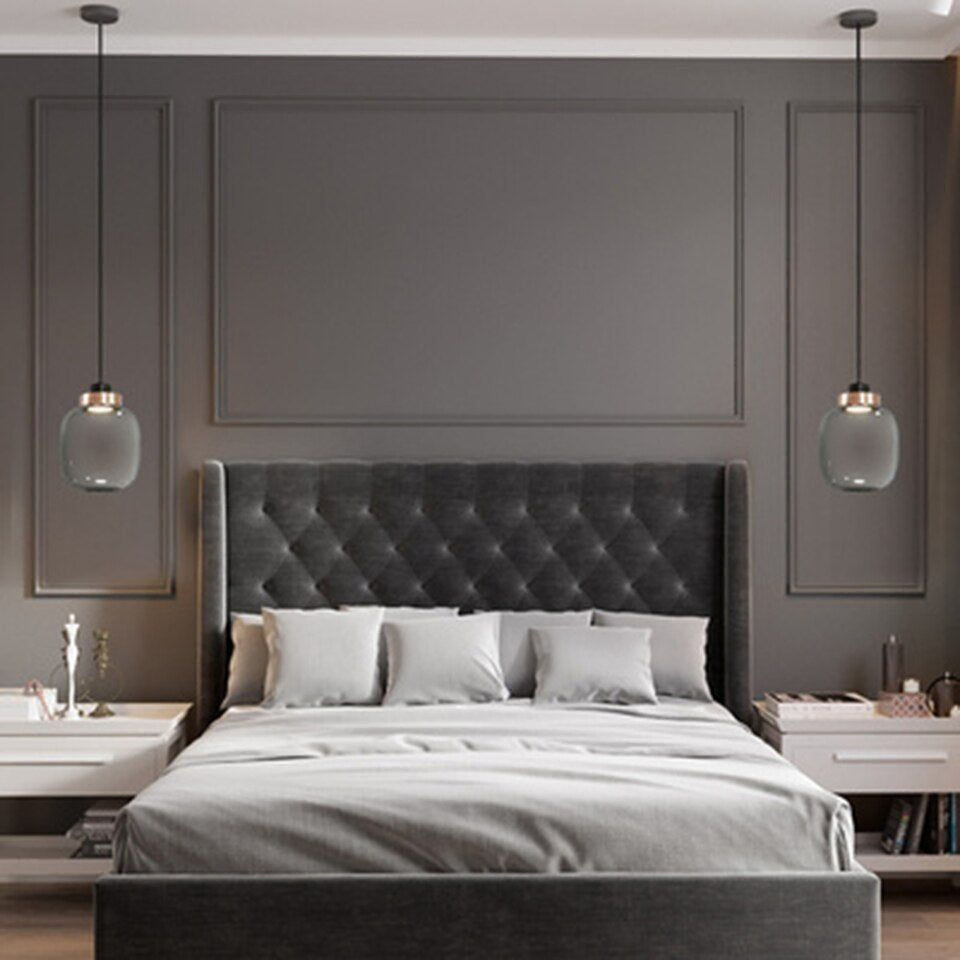 Elegant Mediterranean Bedroom Design