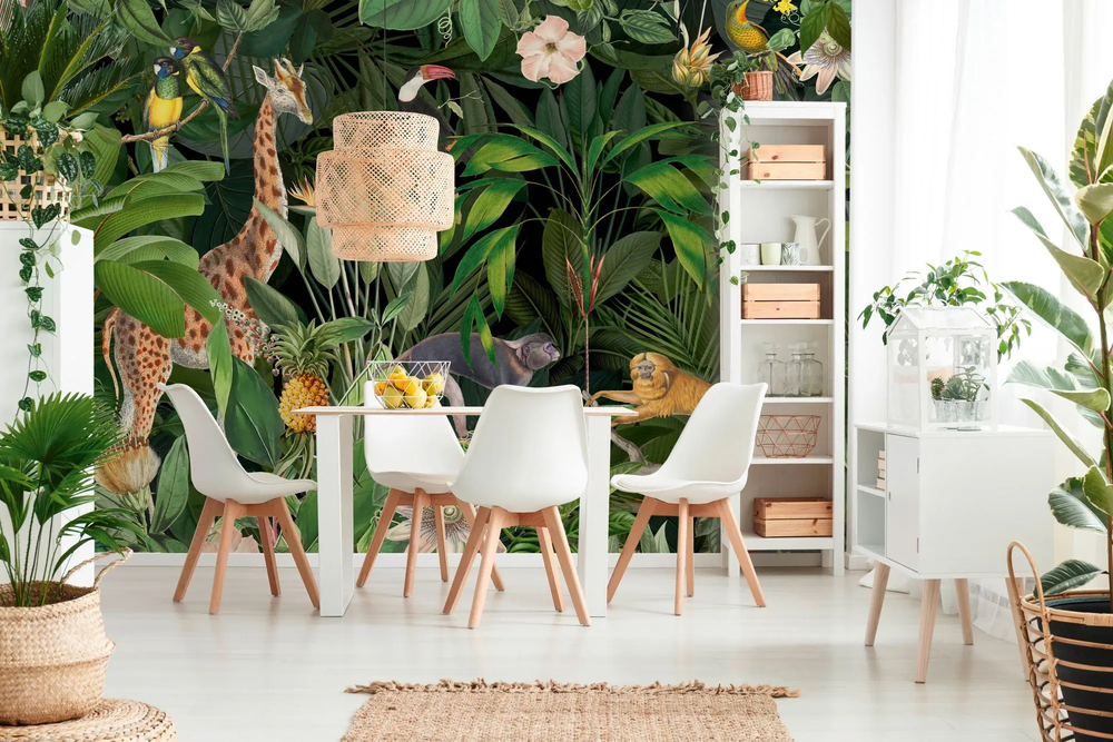 Modern Tropical Urban Loft with Smart Home Integration