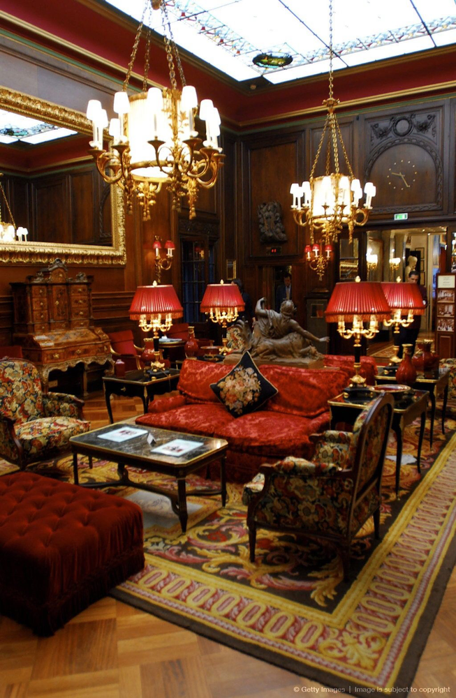 Gothic Luxury Living Room Design