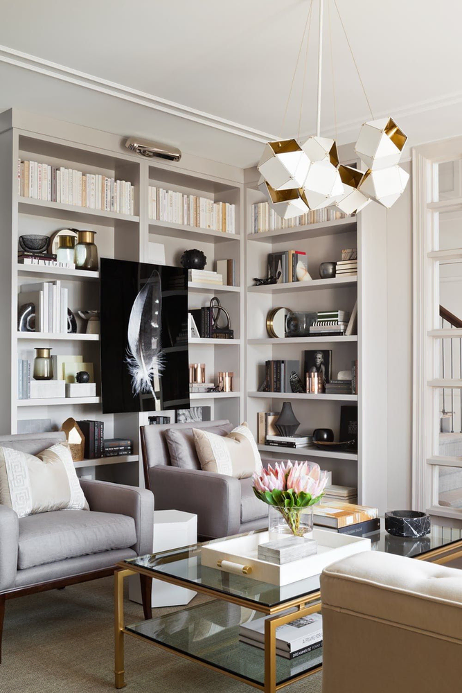 Modern European Elegance: A Comfortable and Functional Living Room Design