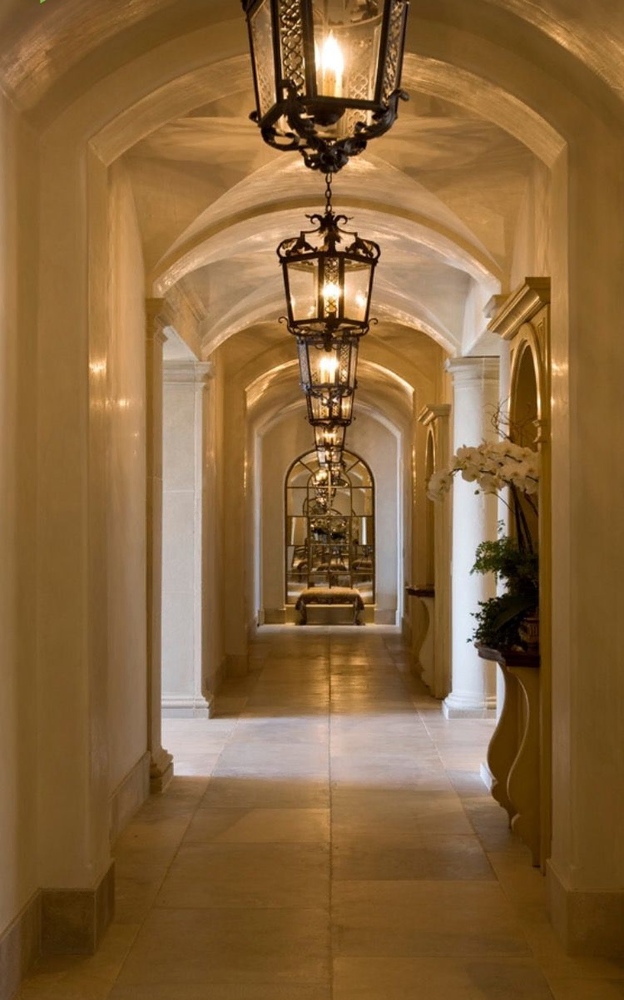 Modern Living Room with Comprehensive Security System