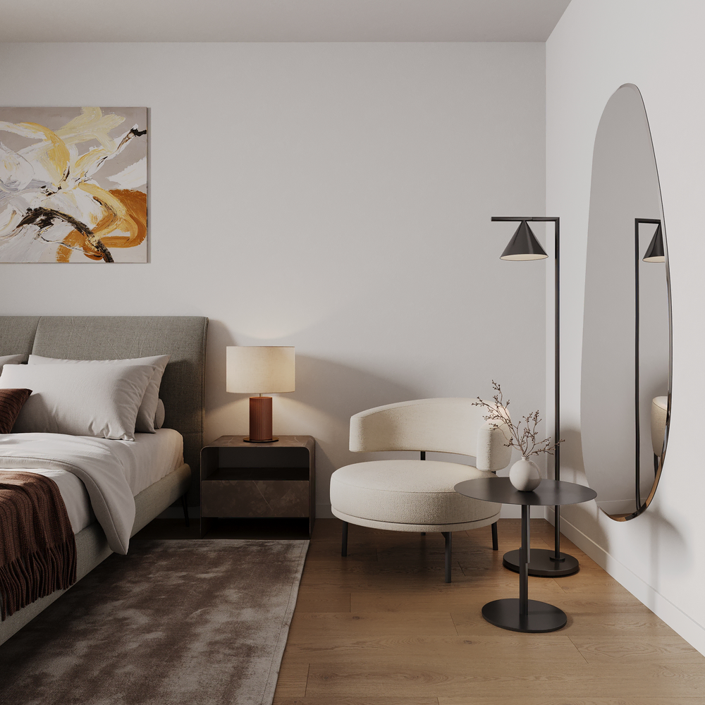 Tranquil Mediterranean Bedroom Retreat