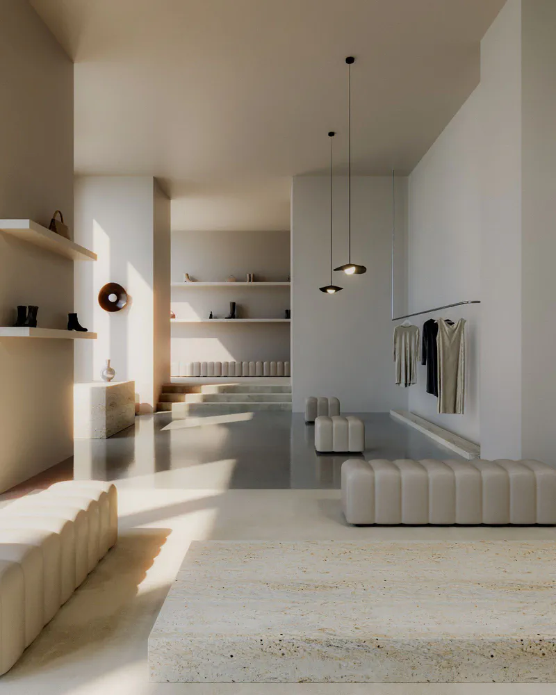 Eco-Friendly Minimalist Living Space