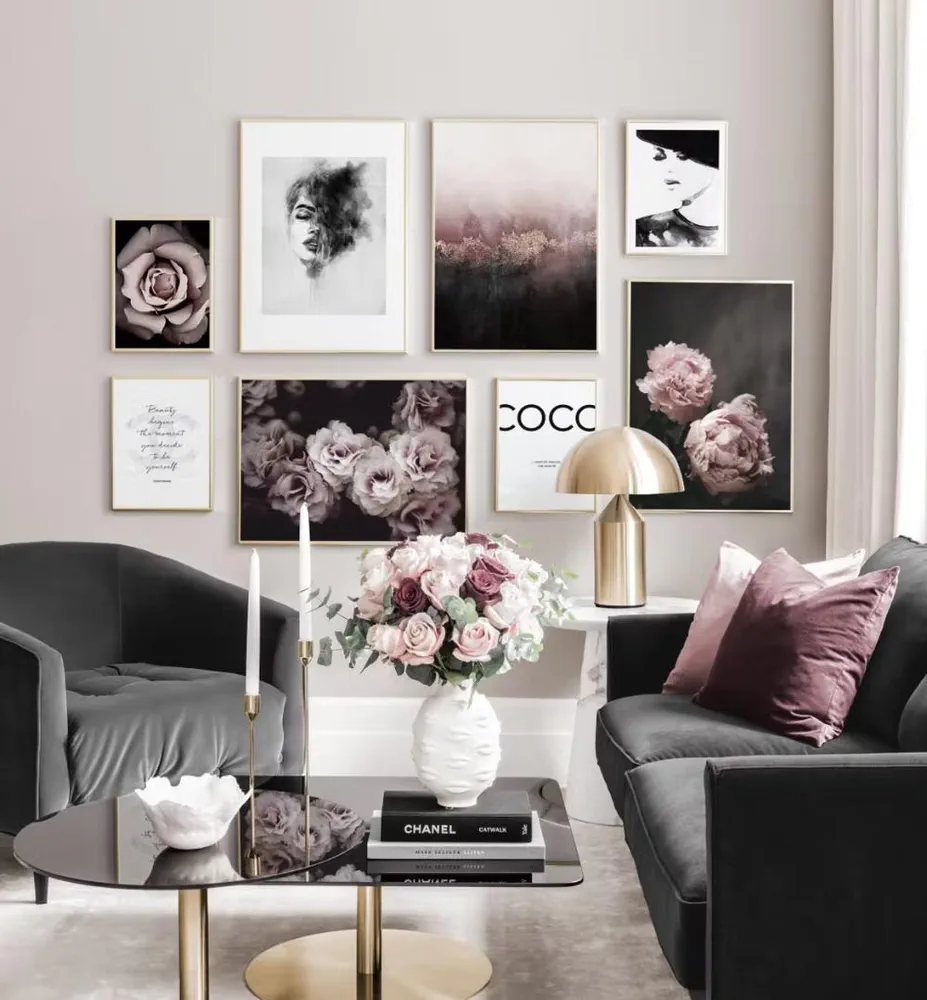 Modern Eclectic Living Room Design