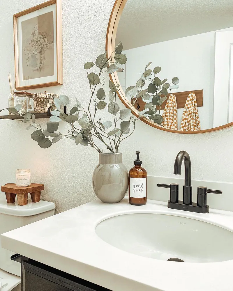 Modern Chic Country Retreat Bathroom