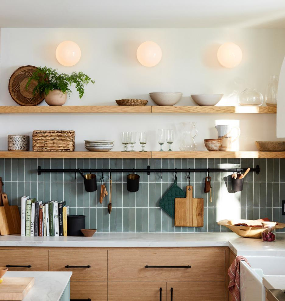Bright Modern Scandinavian Kitchen