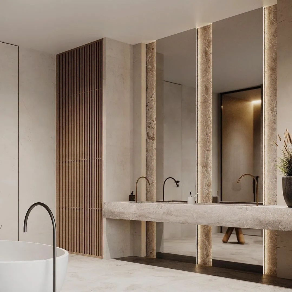 Modern Bathroom Design for a Cultural Influencer