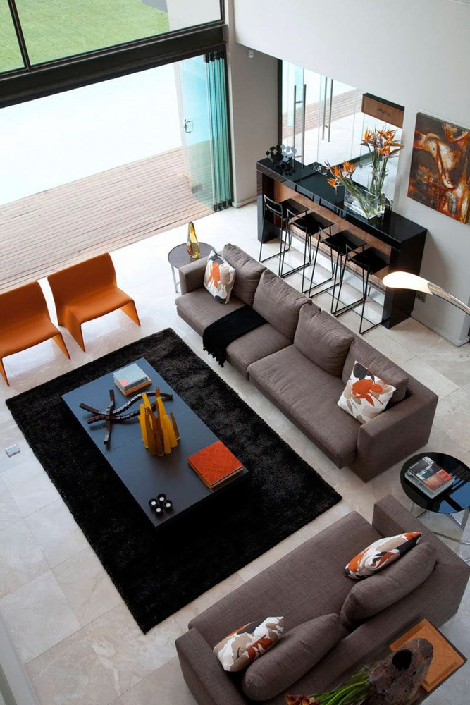Modern Handicap Accessible Living Room Design