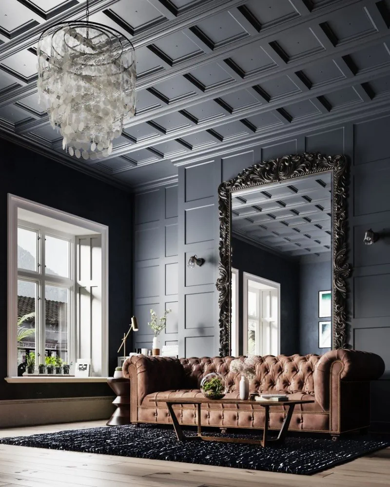 Sophisticated Eco-Luxury Living Room Makeover