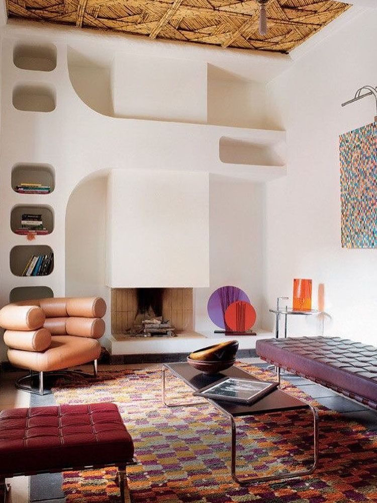 Modern Eclectic Living Space