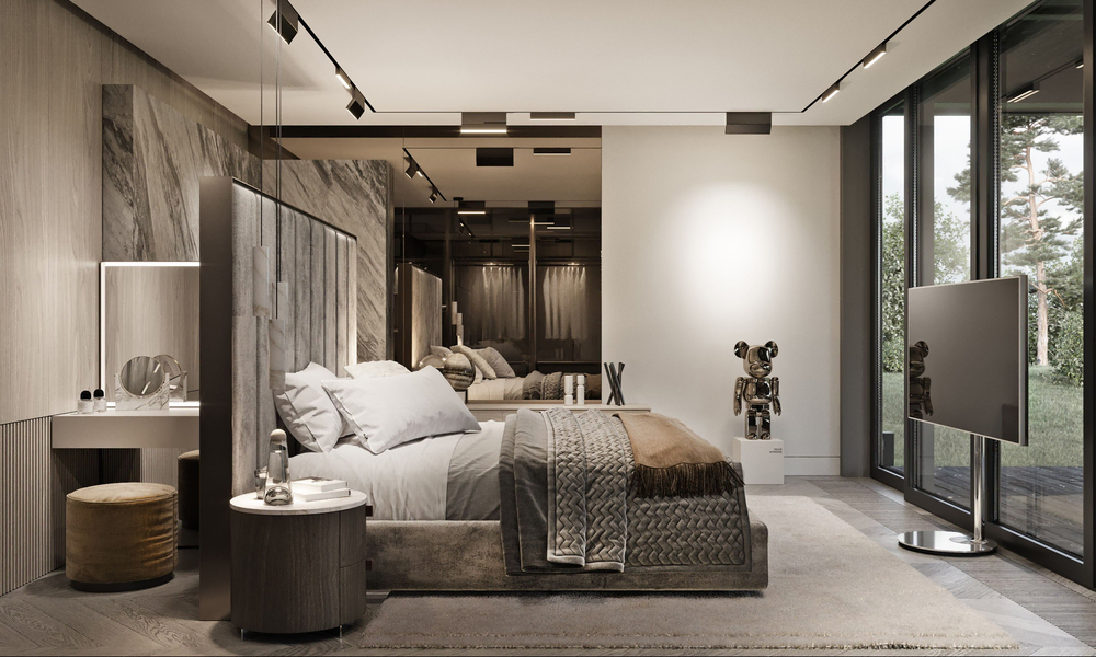 Luxurious Minimalist Bedroom Design