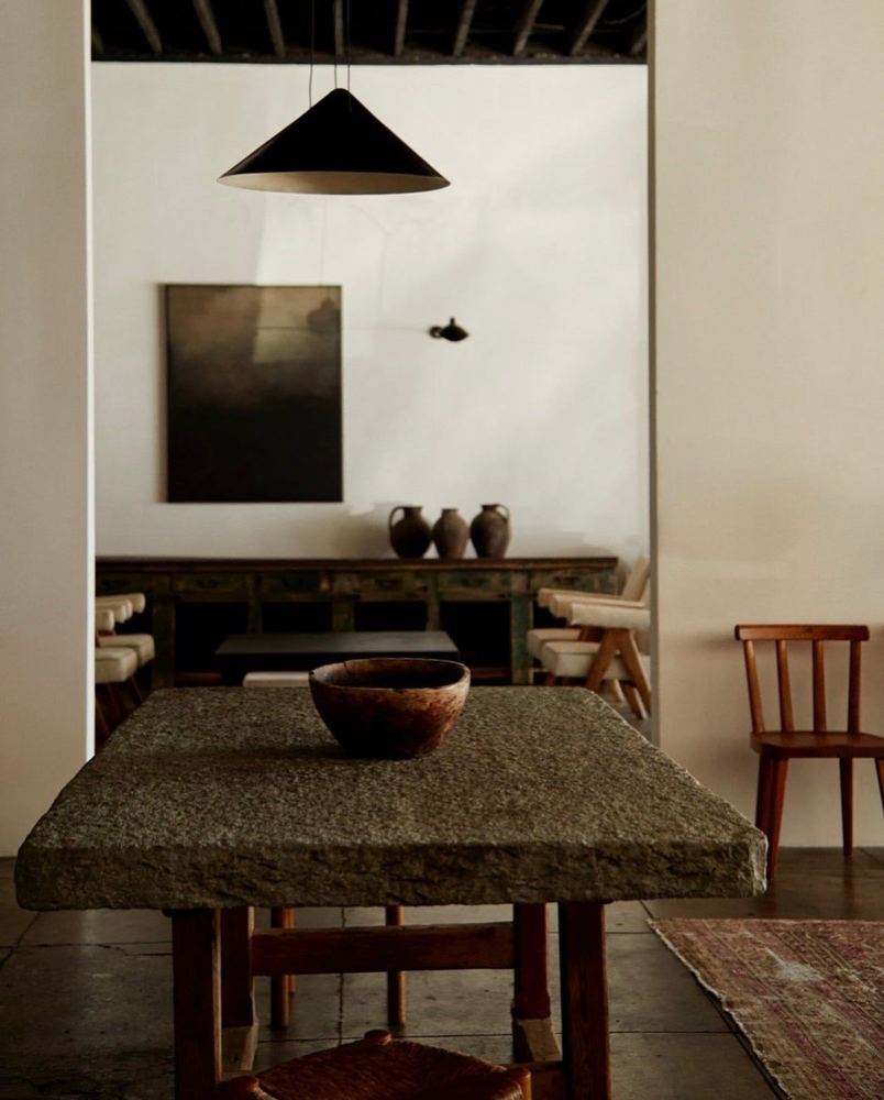 Rustic Modern Fusion Dining Room