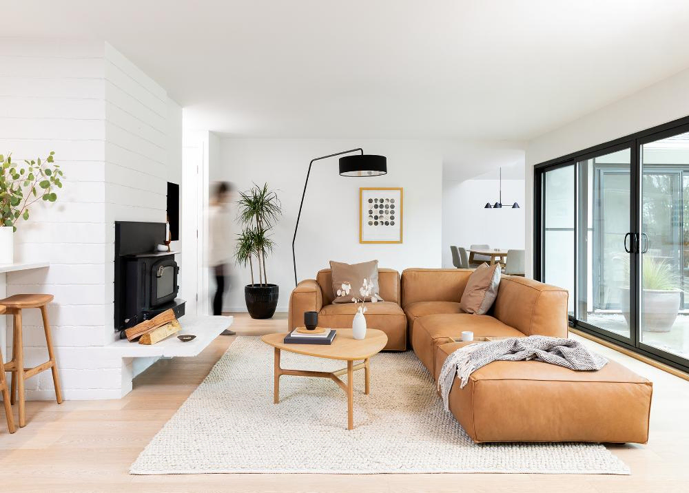 Scandinavian Minimalist Living Haven