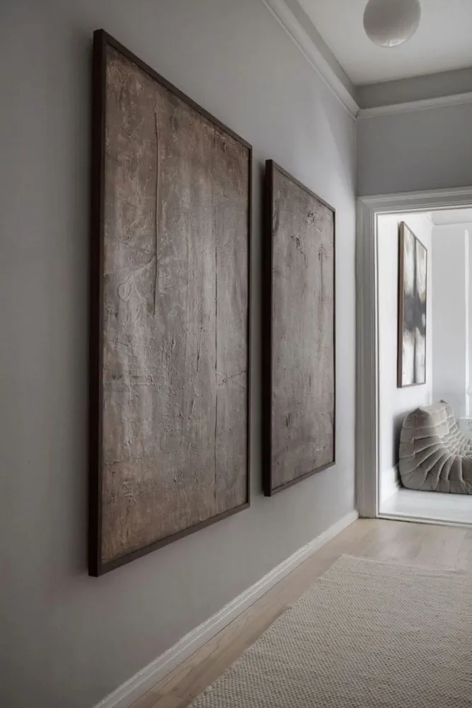 Modern Minimalist Dining Room with Smart Home Integration