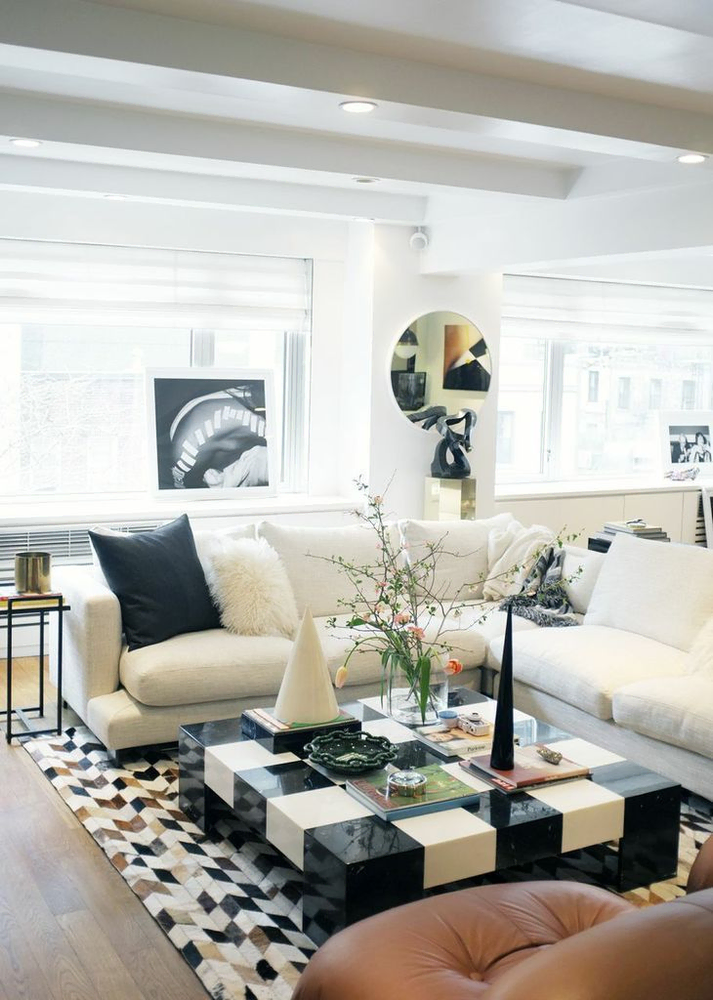 Modern Industrial Living Room