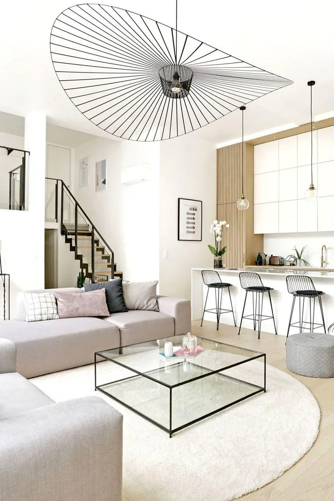 Modern Minimalist Living Room Retreat