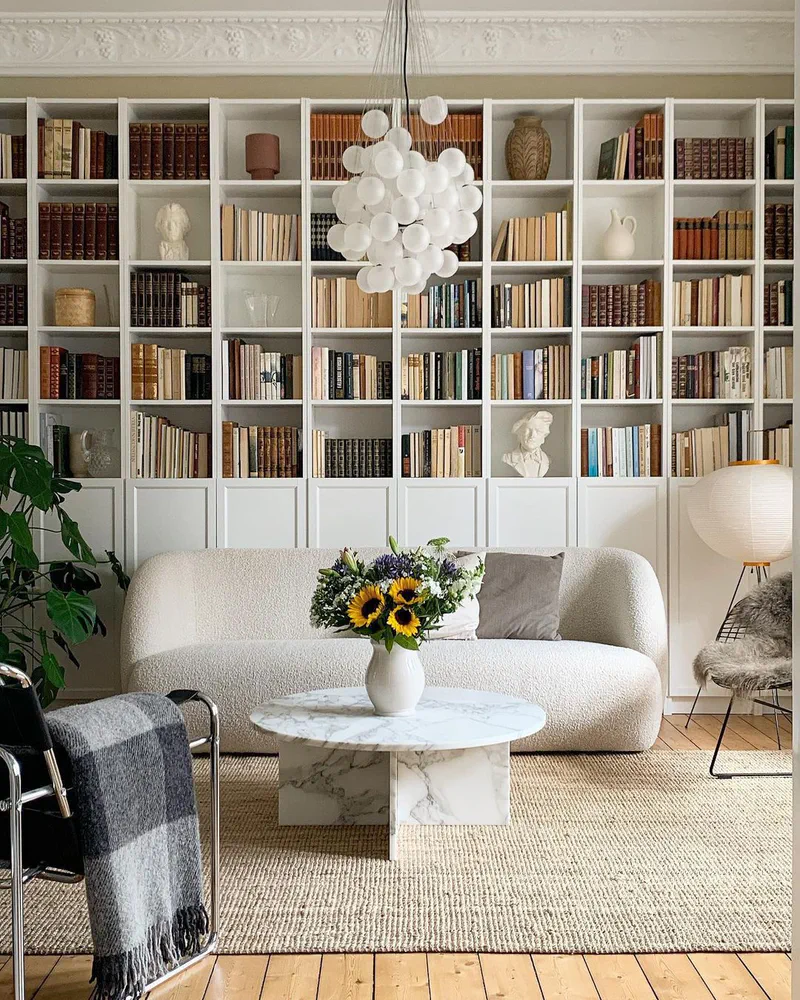 Elegant Urban Loft Living Room Design