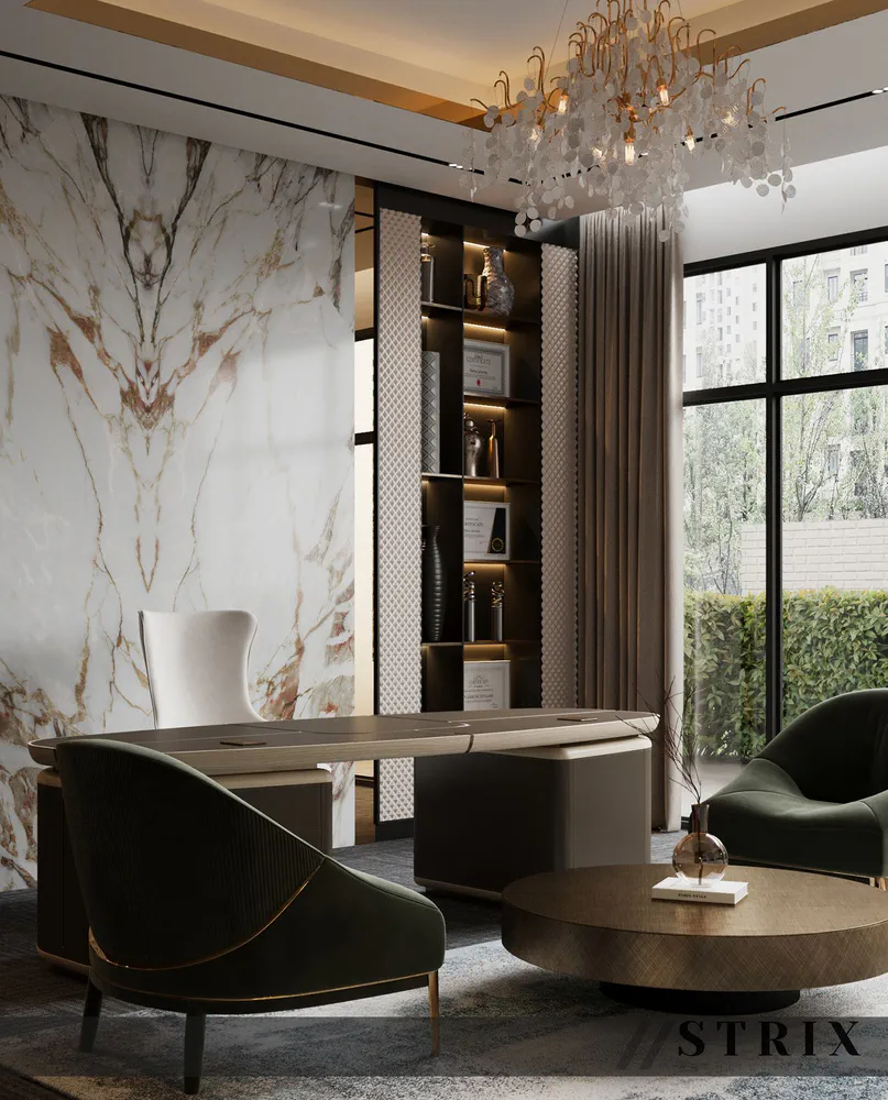 Luxurious Executive Office Design