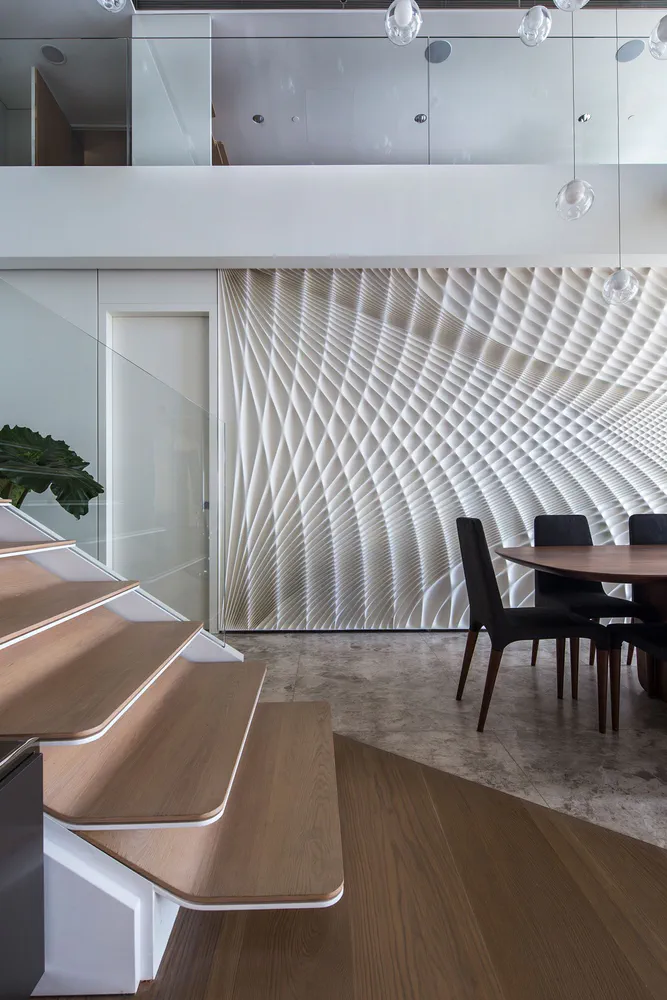 Modern Minimalist Bar Design for Luxembourg Hedge Fund Manager