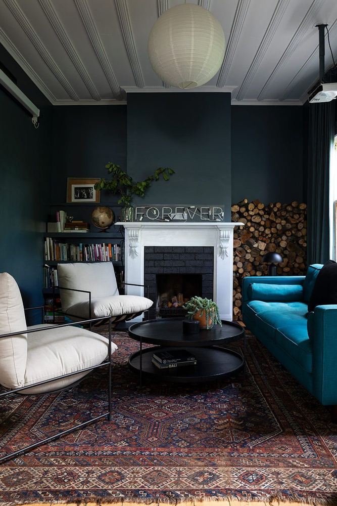 Steampunk Chic Living Room
