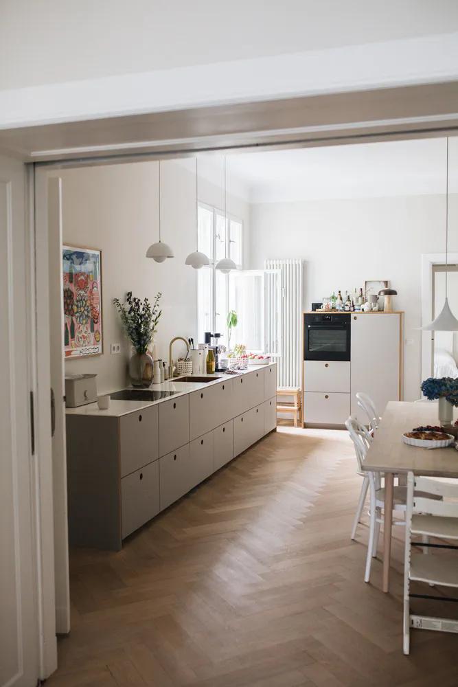 Modern Sustainable Kitchen Design for a Socialite Fashion Designer