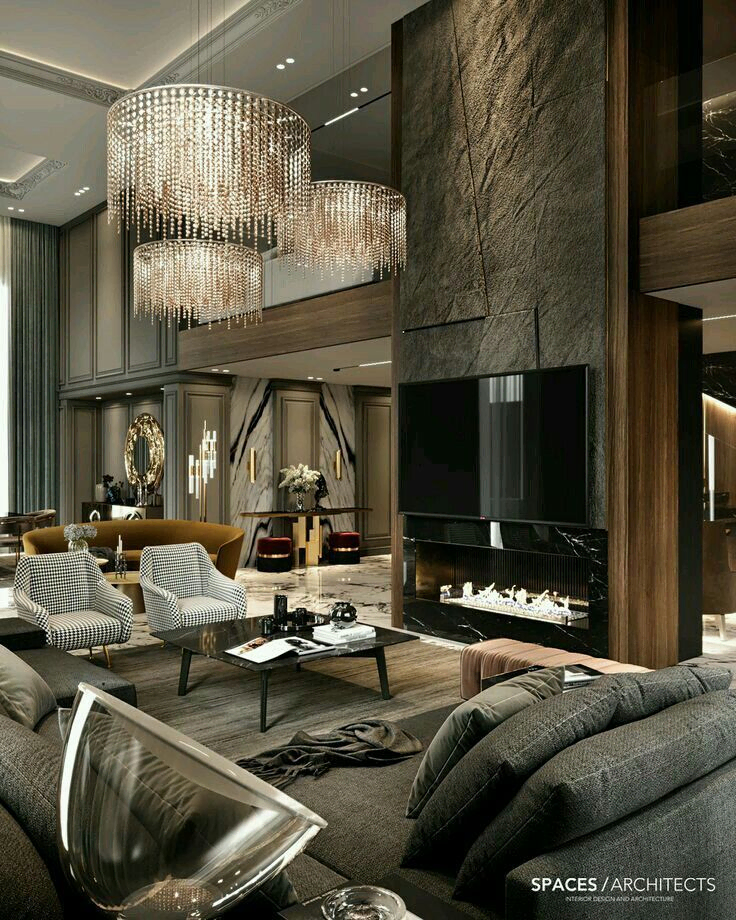 Modern Luxury Living Room Design