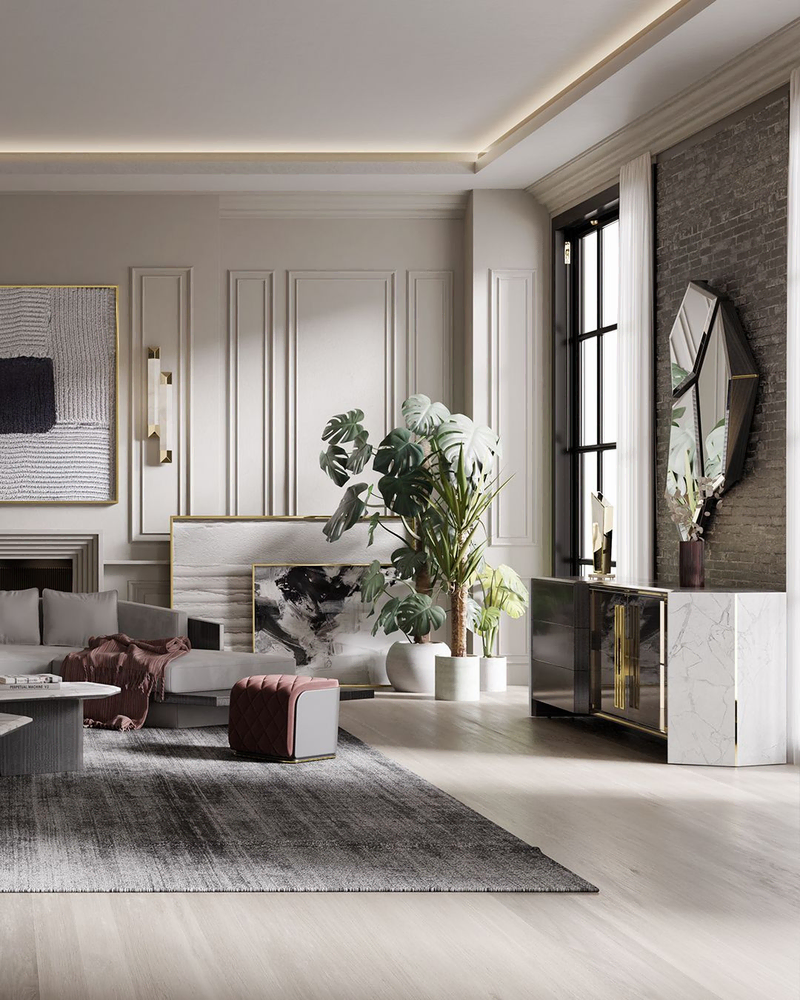 Modern Luxury Living Room