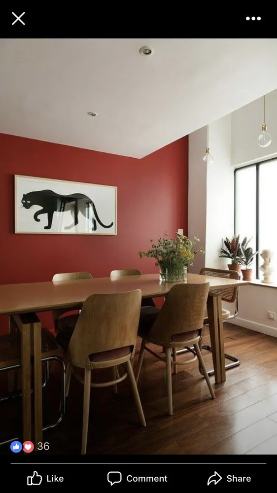 Eclectic Warm Dining Oasis