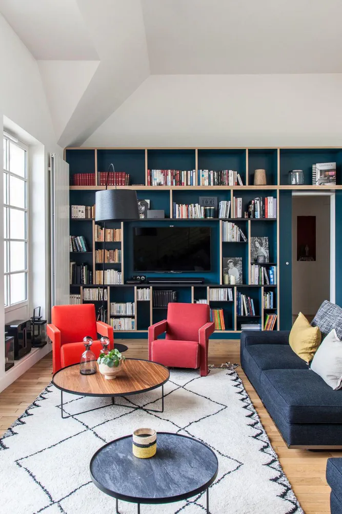 Elegant Parisian Living Space